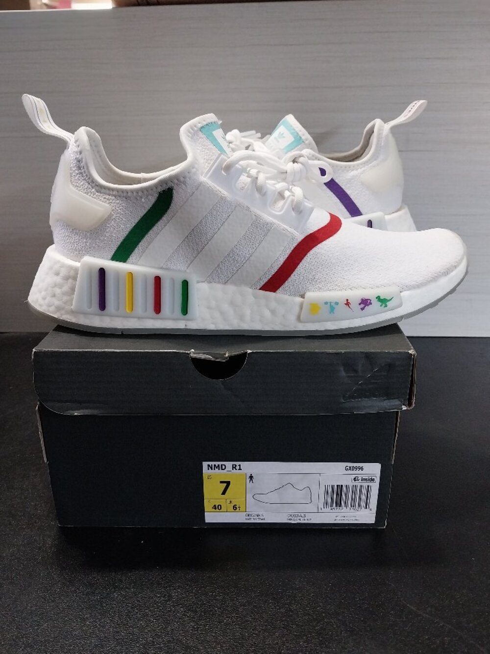 Adidas Disney Pixar NMD R1 Toy Story G0996 Men's Sz 7 Women's Sz 8.5 w/ Box